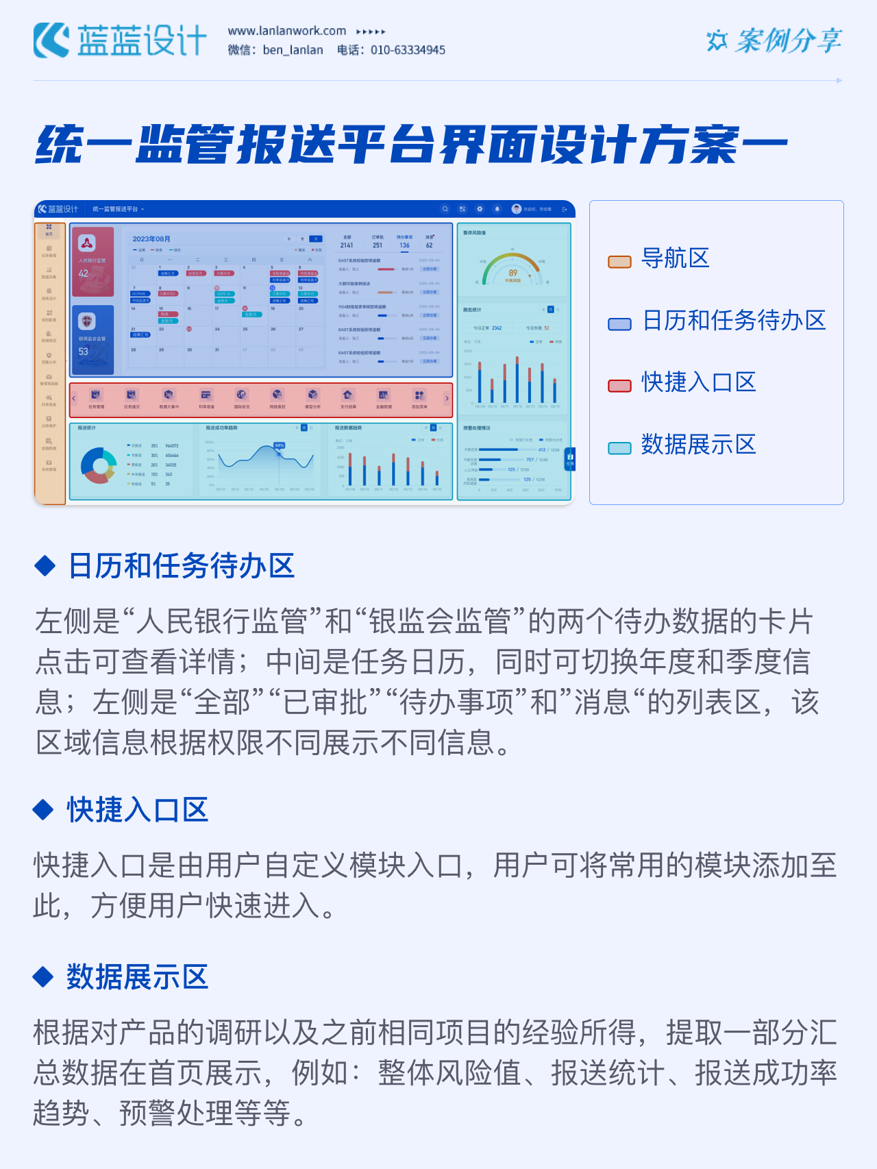 統(tǒng)一監(jiān)管報送平臺交互UI設計